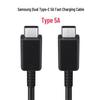 Samsung Galaxy Note 20 5A/45W PD Быстрая зарядка Двойной кабель Type-C для передачи данных