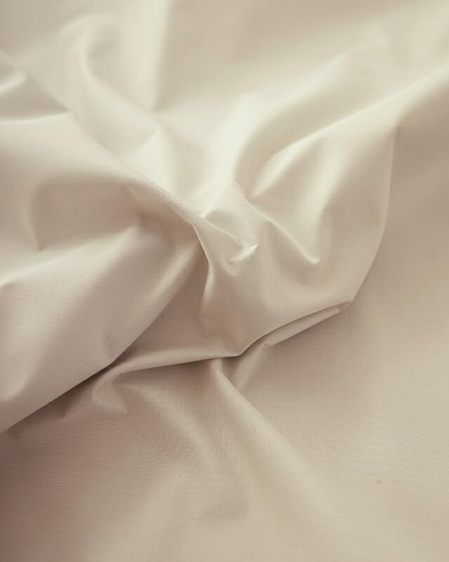 Полное затемнение Свет Тепло Однотонный 5417 Слоновая кость 100 см шириной x 90 см Комплект из 2 штук Энергия Холод Энергия Улучшенное отопление и охлаждение Плотные шторы, 100%