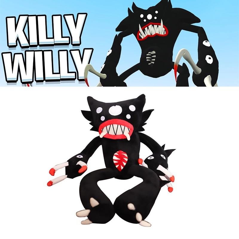 Плюшевая игрушка Poppy Playtime Killy Willy Очаровательная мягкая набивная кукла для детей и фанатов!