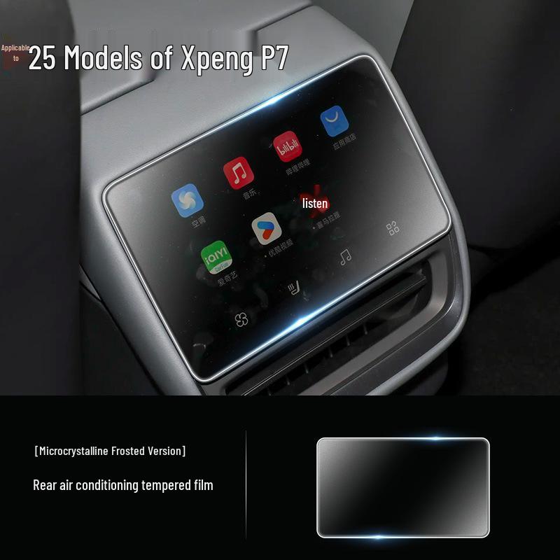 Закаленное Стекло Защитная Пленка для Экрана для 25 Моделей Xiaopeng P7 - Пленка для Навигации на Центральной Консоли для Модификации Салона