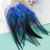 Rooster Feather 3-5inches for Crafts Grizzly Chicken Saddle Fly Tying Feather Dream Cather Jewelry Earring Accessory