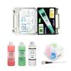 APERA pH Meter Combo Kit pH Meter Set That Includes pH Meter Colored pH Calibration Solution pH Electrode Storage Calibration and Electrode Cleaning