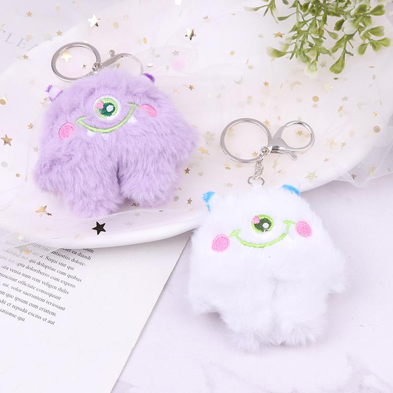 1Pc Cartoon Super Cute Big Eyed Monster Doll Cute Plush Toy Doll Pendant