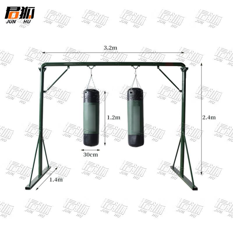 Vertical Martial Arts Sandbag Frame