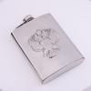 with Screw Cap Kettle Pot 304 Stainless Steel Liquor Pocket Portable Hip Flask