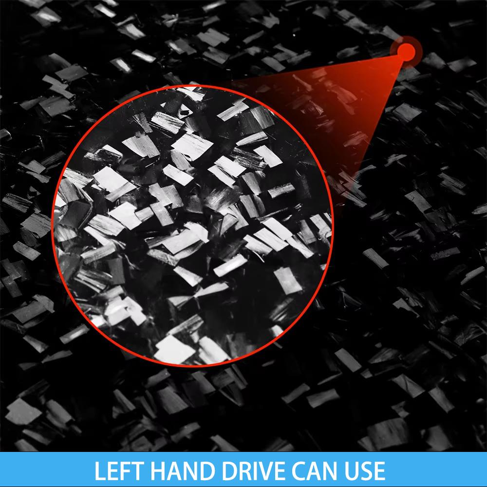 Real Carbon Fiber Car Accessories Speedometer Trim Cover Soft Sticker For Mercedes-Benz W166 GLE/GLS 2016 2017 2018