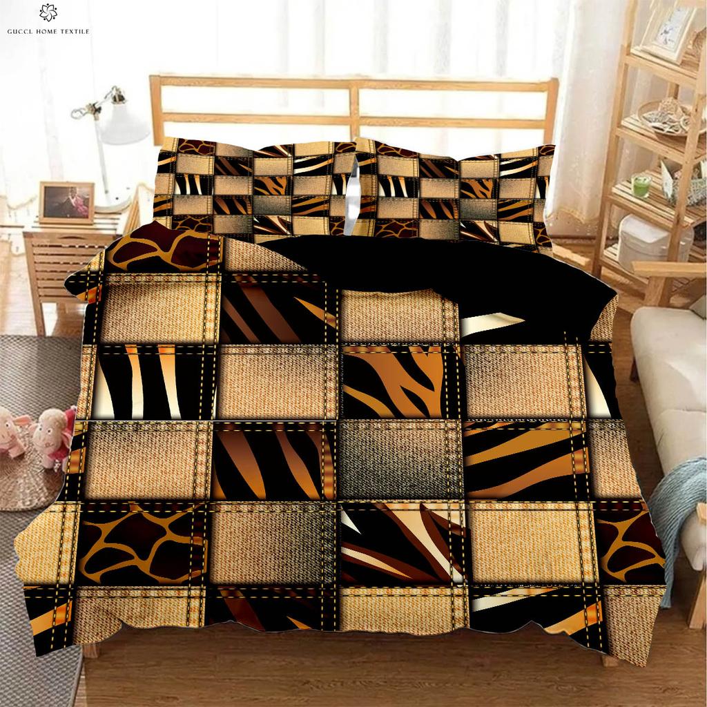 Black And White Zebra Pattern Animal Texture 3d Printed Quilt Cover Bedding Set Duvet Cover Pillowcase 3 Pieces