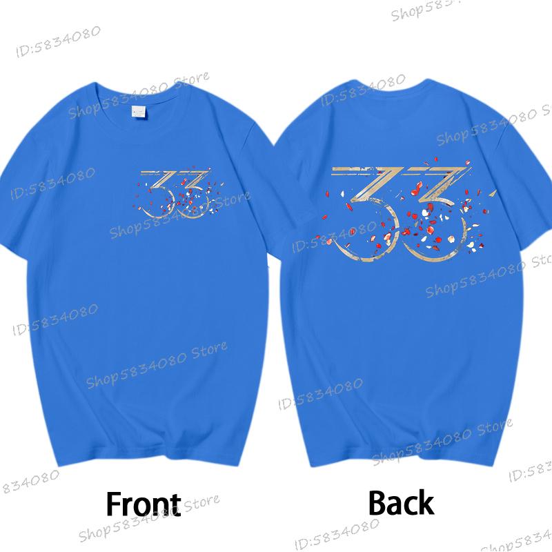 2025 Gamer Fashion Cotton Tshirts Clair Obscur Expedition 33 Merch TShirt Gift for Game Fans Unisex Clothing Summer Soft Tee
