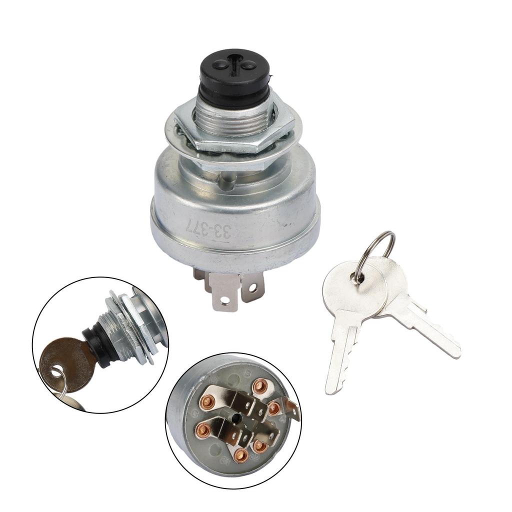 Ignition Switch AM107076 AM101561 For John Deere Tractor 130 165 170 175