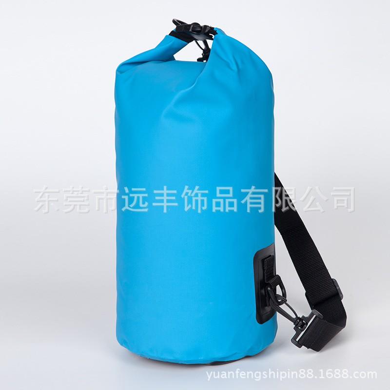 5L Waterproof Dry Bag Kayaking Rafting Hiking Camping Beach Outdoor Sports PVC Mesh Bucket Tote