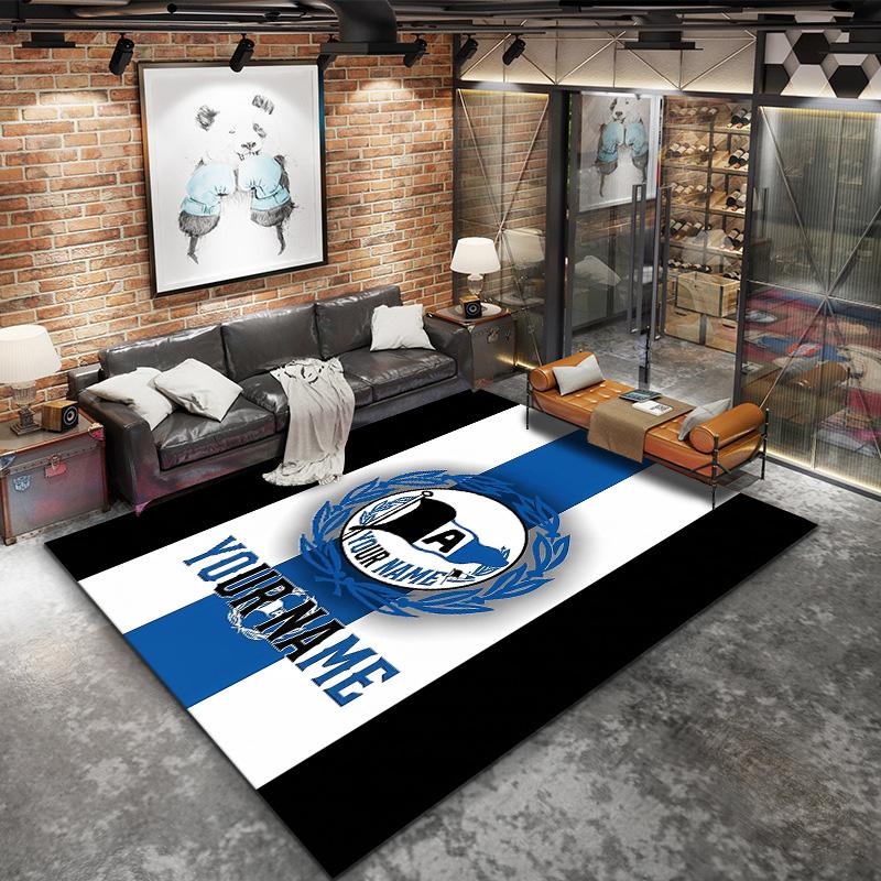 Arminia Bielefeld Fans Custom Name Carpet Rug For Living Room Bedroom Home Sofa Decoration Kids Play Nonslip Floor Mat