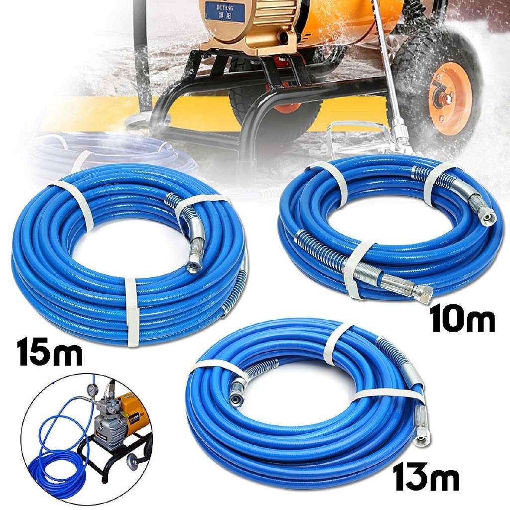 10/13/15m Airless Spray Hose 5000PSI High Pressure Tube Airless Sprayer Paint Hose for Water Sprayer