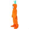 Children Carrot Costume Food Cosplay Suit Jumpsuit Party Pajamas for Role Play