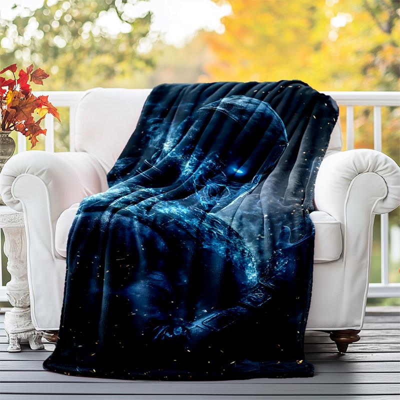 SubZero Flannel Blanket Soft All-Season Throw, Design for Camping, Car Travel, Hiking Sofa, Bed, Office Perfect Gift for Parties