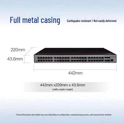Huawei Управляемый коммутатор уровня 3 для предприятий S5735S-L48T4X-A1 с 48 портами GE и 4 портами 10GE