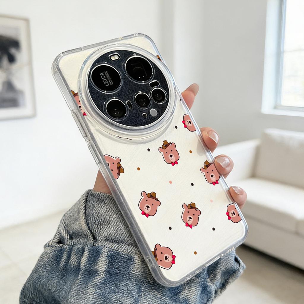 Креативный прозрачный мягкий чехол из ТПУ для Redmi Note 12 13 Xiaomi 14 Ultra Xiaomi 13 Ultra Redmi Note 13 Pro 5G Redmi Note 10 Pro
