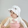 Принцесса Новорожденный Солнцезащитная шляпа Милая Детская Панама Модная Младенческая Панама Ведро Пляж