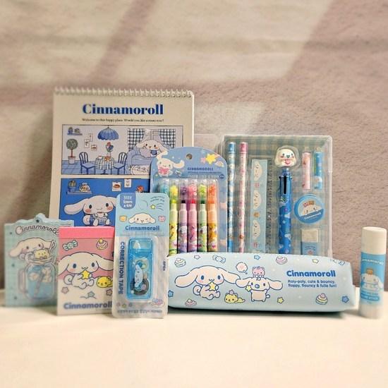 Sanrio Stationery Set Cinnamoroll Comprehensive Stationery Gift Set, a Popular Character In Korea