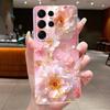 Bag Clear Case For New Hot Samsung Galaxy S26 Ultra S26 edge S 26 Plus Cover Luxury Pretty Butterfly Flower Soft TPU Phone Cases