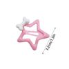 Y2K Girls Star Hair Clip for Teens Girl NonSlip Metal Sideclip Hairpin Bone Pentagrams Hair Barrettes Children Headdress
