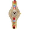 Diamond-encrusted Colored Stone Full-diamond Fashion Watch Women's Watch