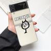 Чехол для телефона Samsung GalaxyZ Flip 4 5 Fold Clear Hard PC Shell Cute Cartoon Matchman для Samsung Z Flip 3 Cover Funda Bumper