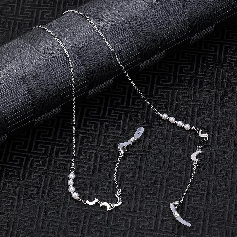 Multi-color Anti-slip Eyeglass Case with Chain and Cloth for Prescription and Reading Glasses