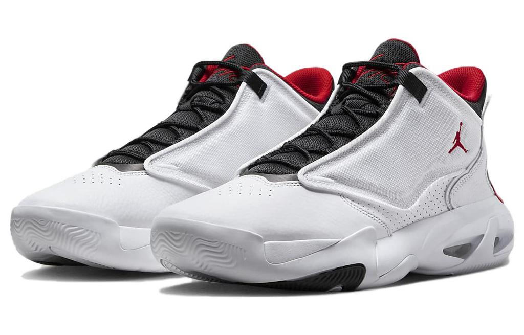 Jordan Max Aura 4 Белый Черный Университетский Красный DN3687-160