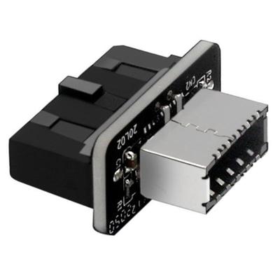 USB 3.0 Type-E Female на 19-Pin Male Адаптер для Внутреннего Подключения к Материнской Плате - Вертикальный Разветвитель для Type C