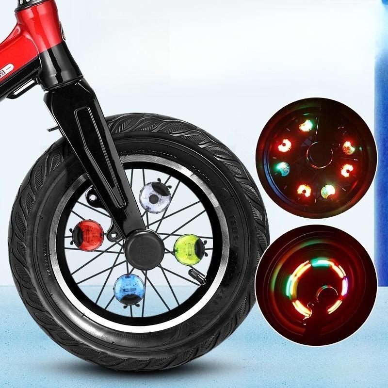 Цветной светодиодный светильник со спицами для горного велосипеда, дорожный велосипед, мигающий водостойкий светильник с 3d колесом, ночник для велосипеда, аксессуары для велоспорта
