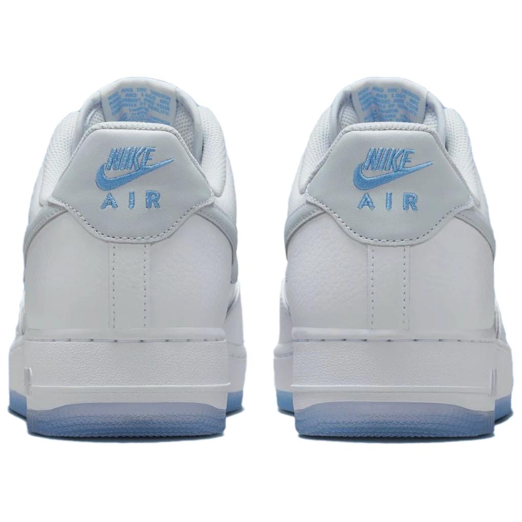 Nike Nike Air Force 1 Низкие износостойкие Кеды для скейтборда Мужские Бело-синие IB5724-100