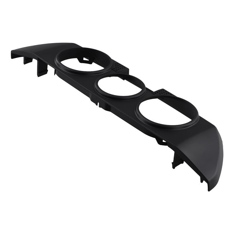 AA92-Car Black Front Dashboard AC Heater Control Panel Trim Cover Cap Fit For Polo 9N 2002-2010 6Q0820075C 1QA