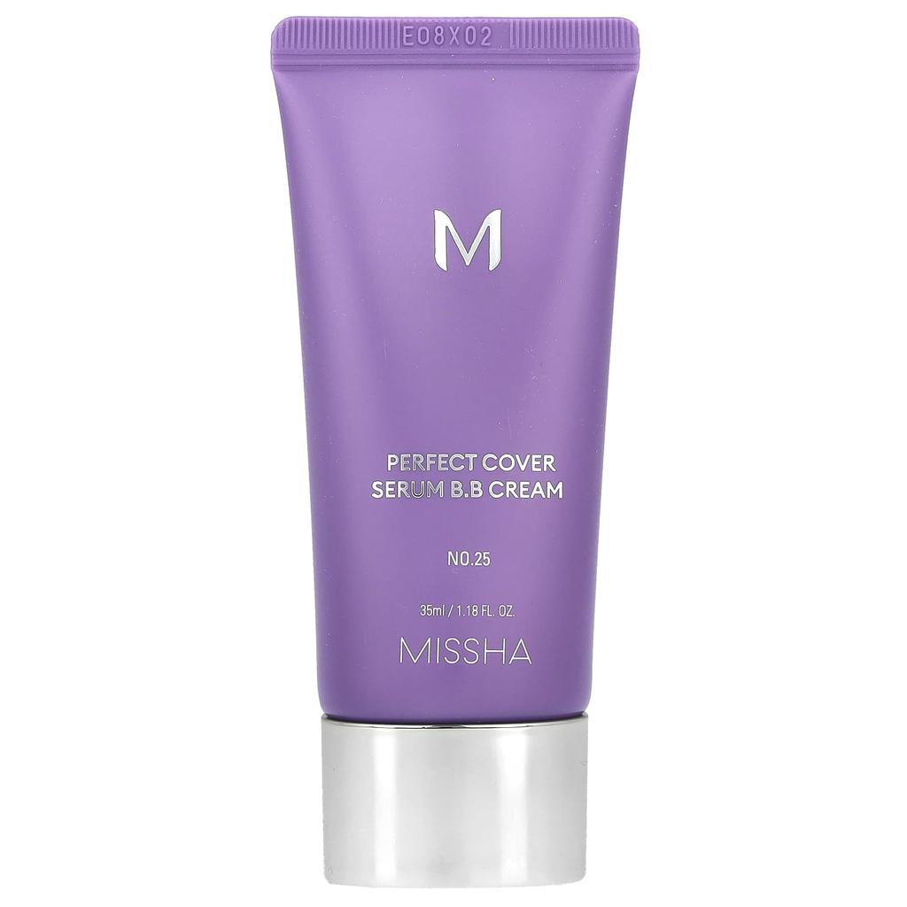 MISSHA Perfect Cover Serum BB Cream, нет. 25 (Теплый бежевый), 35 мл (1,18 жидких унций)