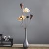 Zen Lotus Dried Flower Bouquet: Natural Chinese Style Living Room Decoration