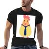 A hen in a tie TShirt Trendy Pattern TShirt for Unisex
