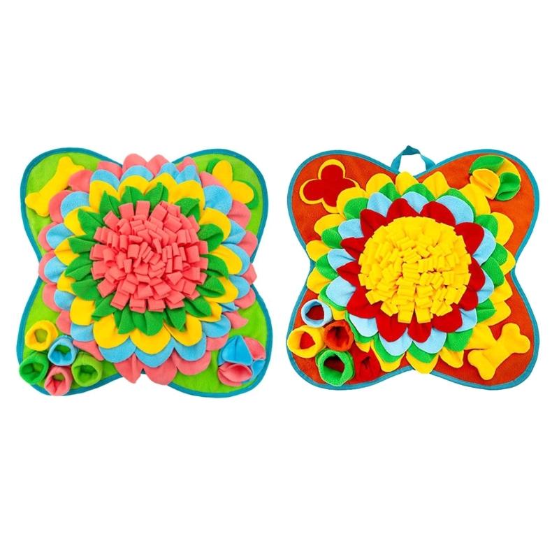 Коврик для нюхательного лакомства для собак, коврик для обнюхивания игрушек для домашних животных, коврик для лизания, коврик для дрессировки щенков, принадлежности для кормления домашних собак