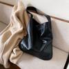 Fashionable Large Capacity Women's Autumn Winter Korean Style Casual Lazy Style Versatile Ins Retro Shoulder Bag