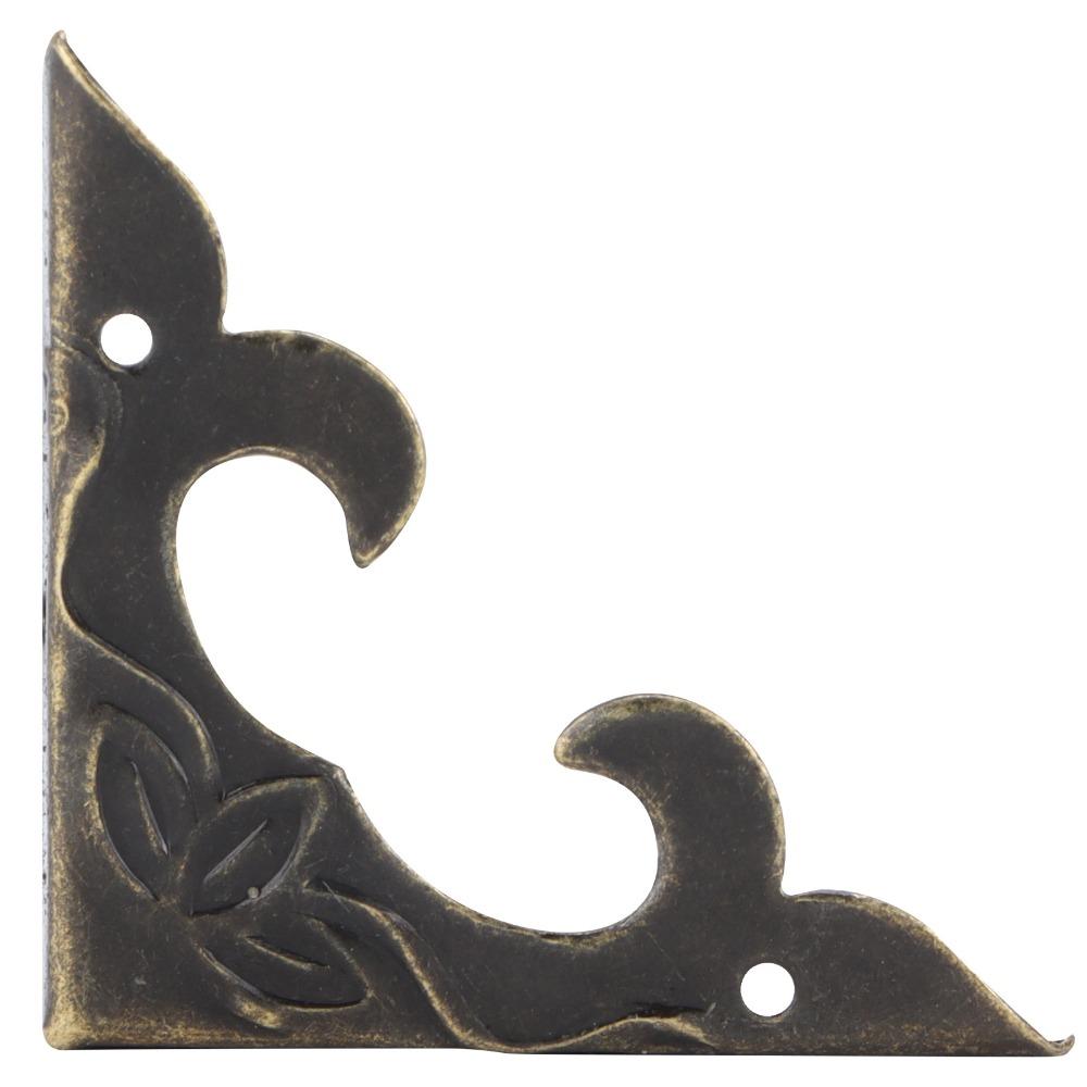 46PCS Small Size Retro Buckle Locks Bronze Box Hinges Angle Code Latch Hook Hasp Gift Box