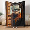 Naruto Blanket Warmthful Decor Suitable for Picnics Sofa Bed for All Seasons Modern Ideal Gift For Birthday Valentine'S Day