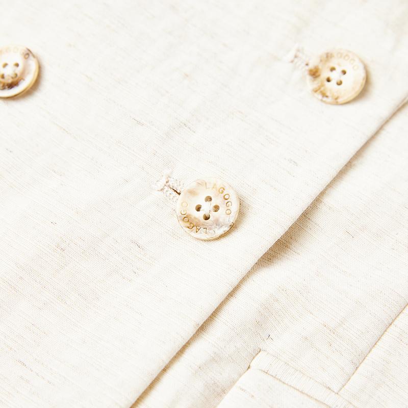 Lagogo beige suit jacket