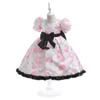 Infant Kids Baby Baptism Dress For Girls Kids Wedding Party Dresses Bow Beaded Tulle Christening Gown Birthday Children Clothes