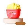 Игрушки для снятия стресса Мультяшная еда Pop Bubble Игрушки-сквиши Снимают тревогу Игрушка-выдуватель пузырей Подарки для Мальчика Девочки Детей Взрослых