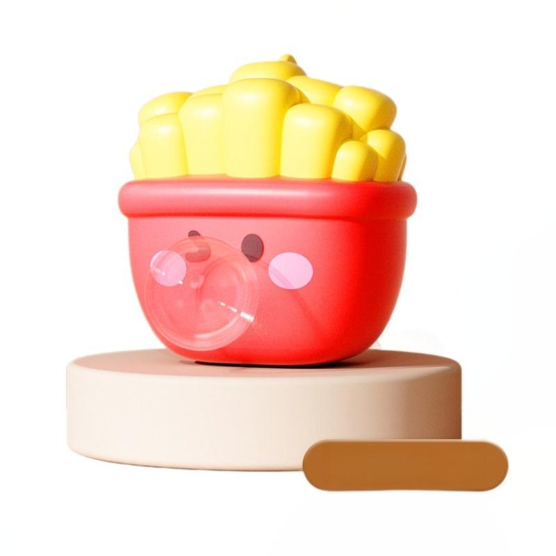 Игрушки для снятия стресса Мультяшная еда Pop Bubble Игрушки-сквиши Снимают тревогу Игрушка-выдуватель пузырей Подарки для Мальчика Девочки Детей Взрослых