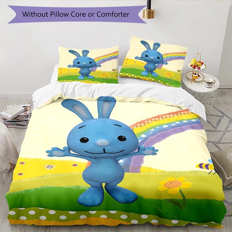 3pcs Dibidoo Bedding Set Duvet Cover Closure Includes 1 Duvet Cover & 2 Pillowcases, Soft and Comfortable for All Seasons.