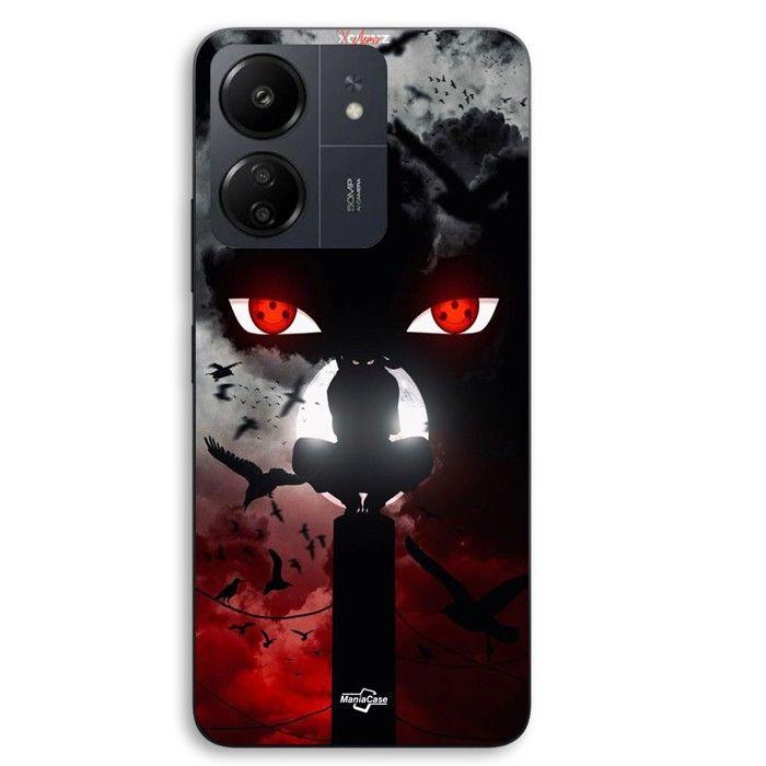 Coque Pour Xiaomi Redmi 13C 4g Itachi Uchiwa Naruto Anime Art Maniacase