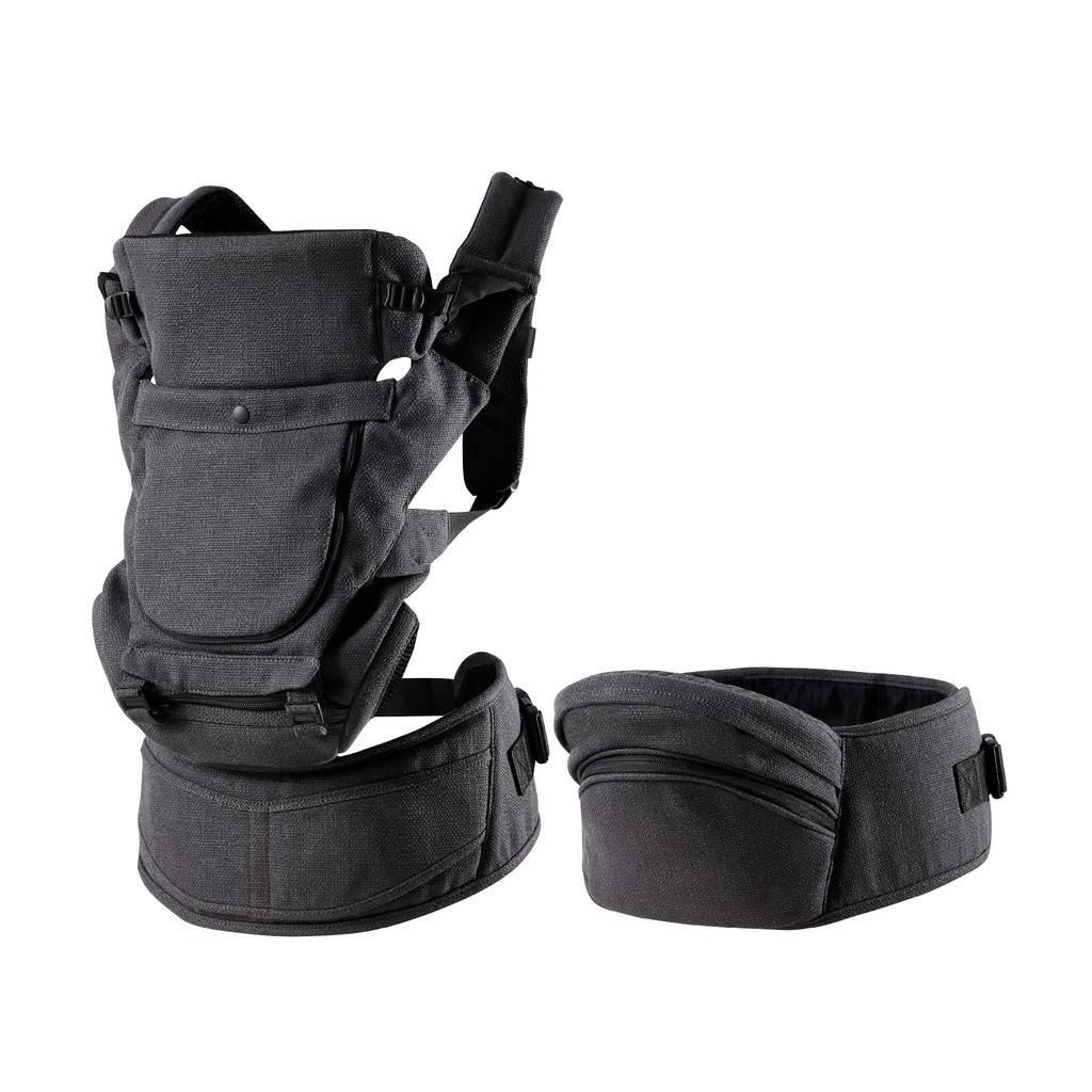 MATO X Beren First Set CHARCOAL Baby Carrier and Hip Seat Carrier BABY&Me (newborn Set) BM-10-04