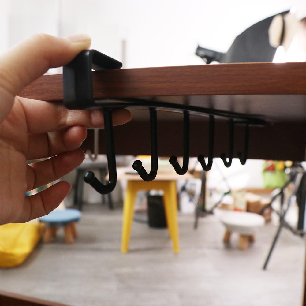 Nail Free Sundries Hook Shelf Creative Mug Cup Hanger Cup Holder Cabinet Storage Rack Wall Cabinet