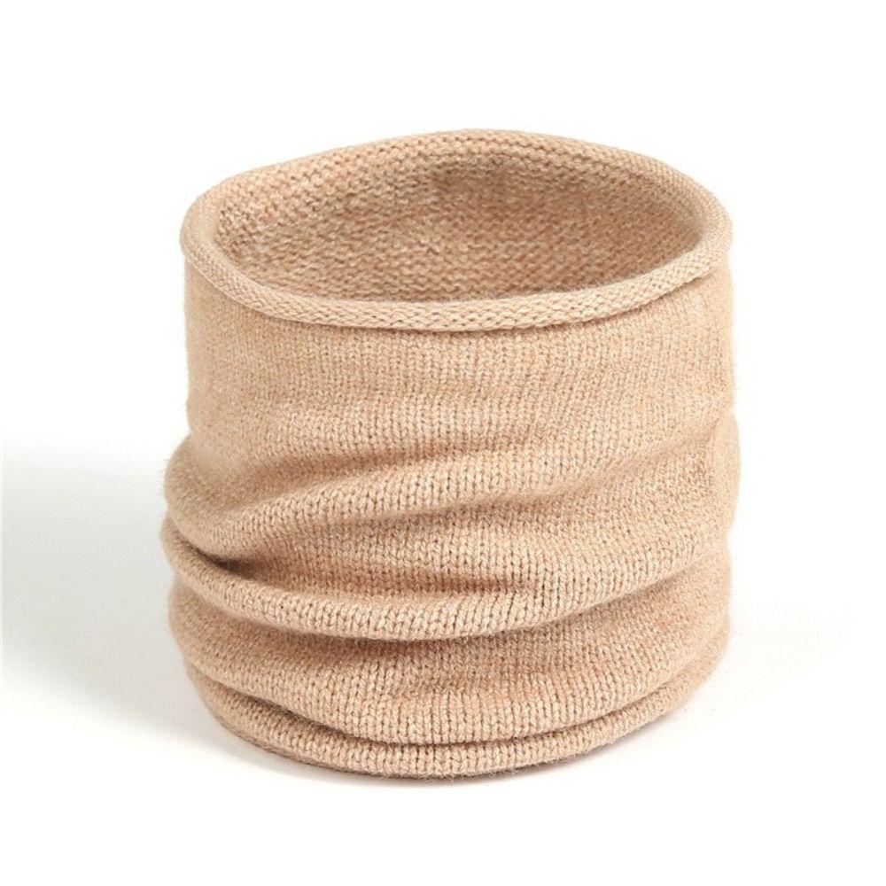 Вязаная спортивная бандана однотонная грелка для шеи теплая защита шеи велосипедный шарф лыжный