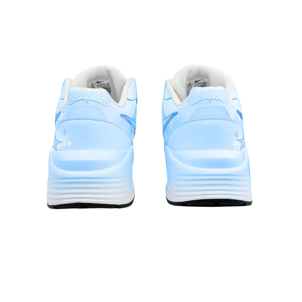 Nike Air Max Fusion Low top Running Shoes Men's White Blue CJ1670-102(Team1835-)
