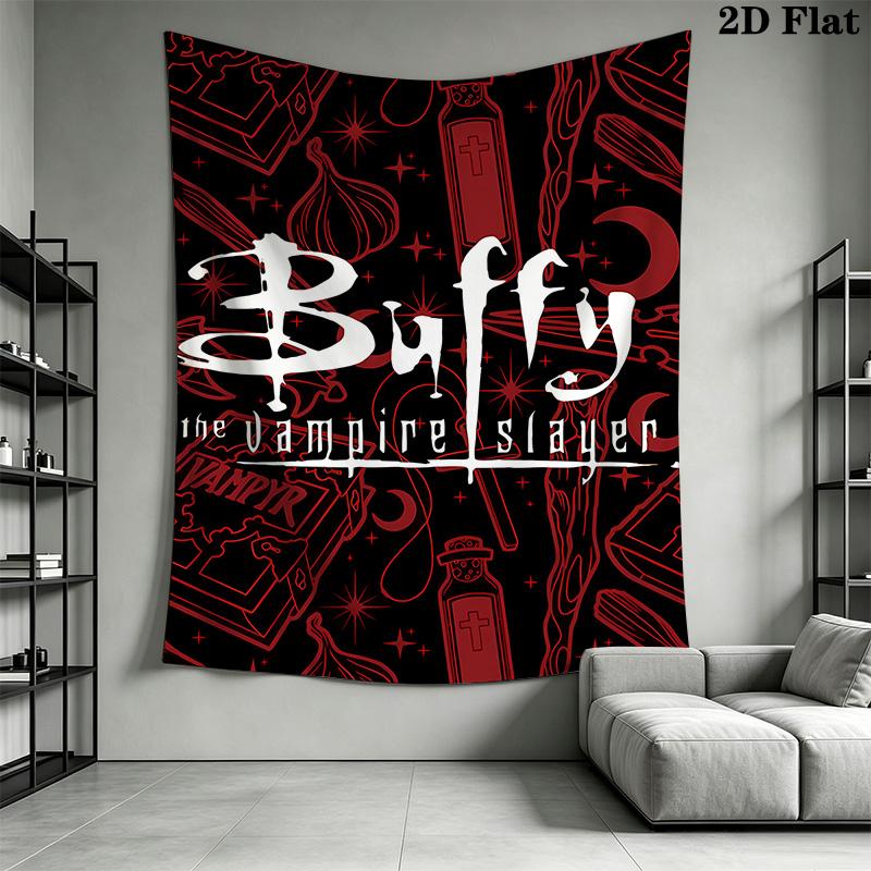 Buffy the Vampire Slayer Pattern Home Decor Tapestry, Wall Hanging, Decorative RV Wall Cloth.SGT0917161